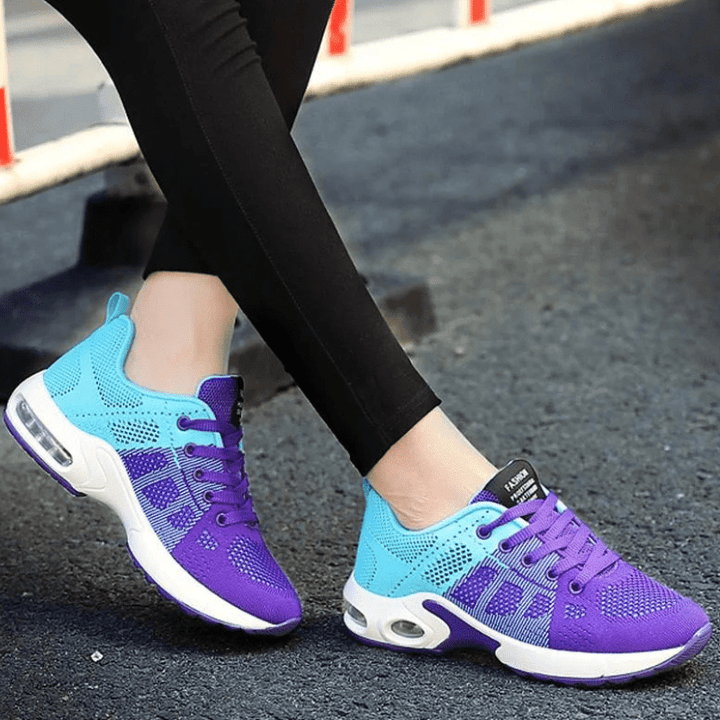 Aveline | Baskets de Running Orthopédiques Femme | À Lacets - Looksy