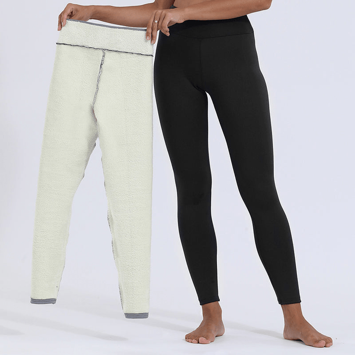 Axiana | Leggings à Doublure Thermique Femme | Taille Haute - Looksy
