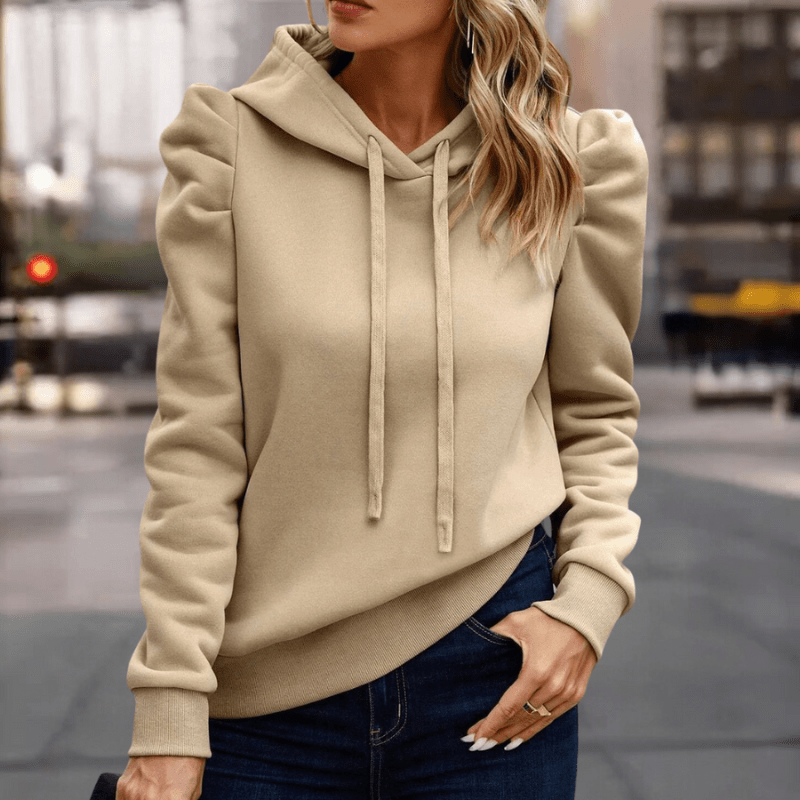 Beata | Sweat À Capuche Coupe Décontractée Femme | Chaud - Looksy