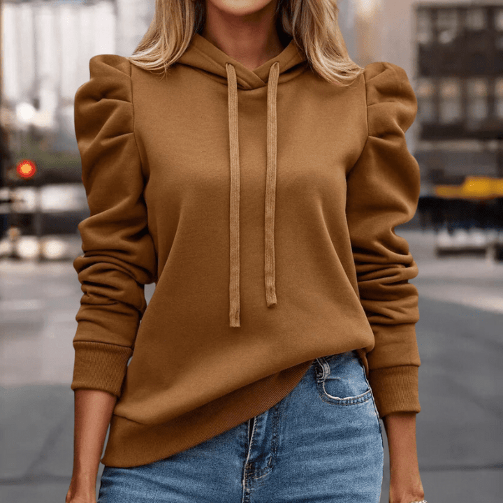 Beata | Sweat À Capuche Coupe Décontractée Femme | Chaud - Looksy