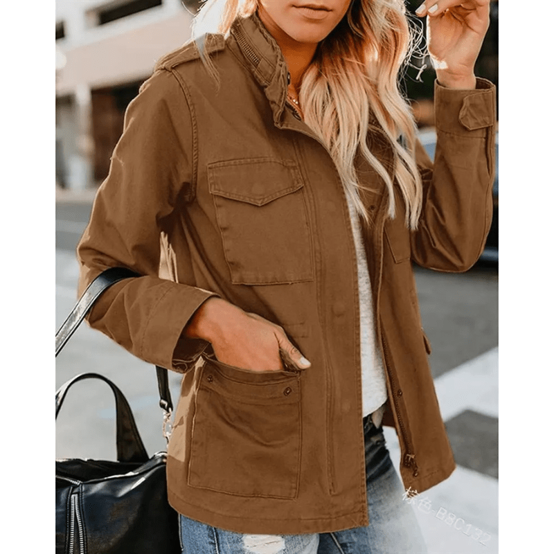 Bénédicte | Veste Décontractée pour Femme | Chaude - Looksy