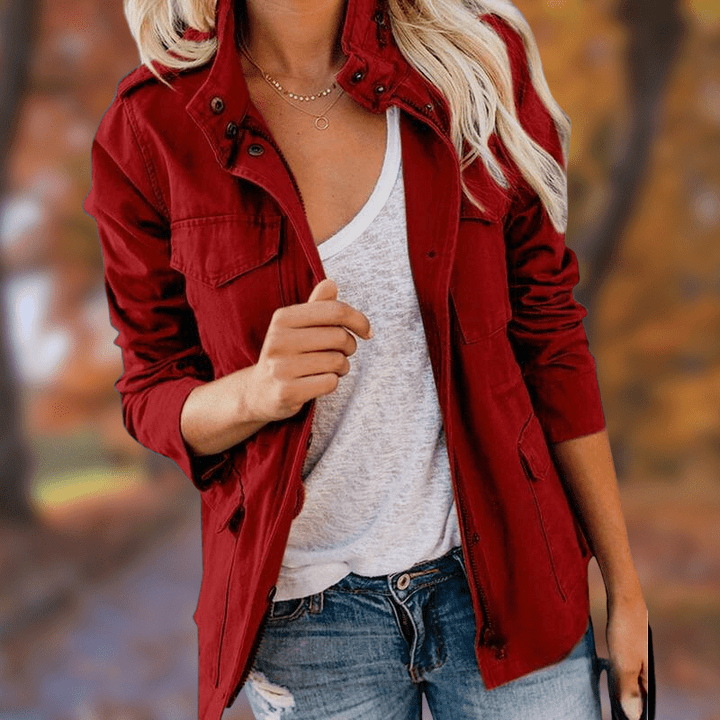 Bénédicte | Veste Décontractée pour Femme | Chaude - Looksy