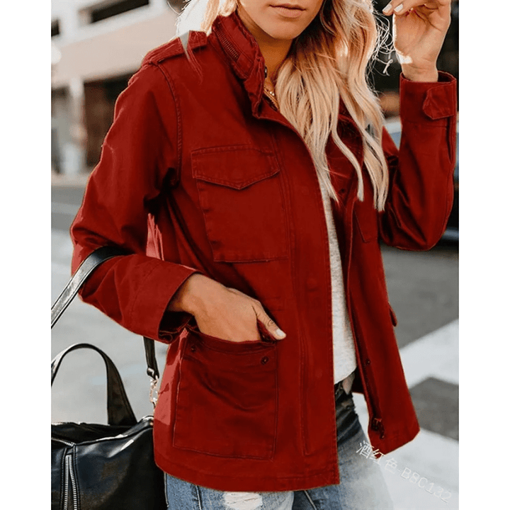 Bénédicte | Veste Décontractée pour Femme | Chaude - Looksy