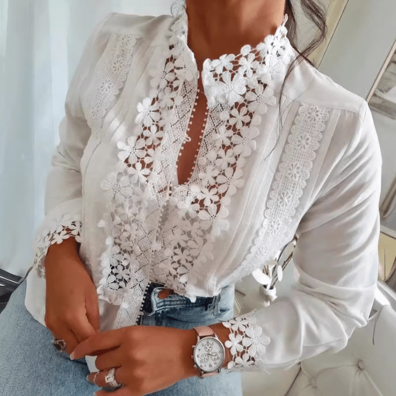 Berenice | Blouse Bohème Inspirée Femme | Manches Longues - Looksy