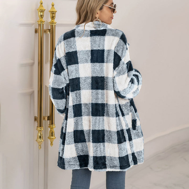 Mila gilet femme en maille à motif classique et élégant