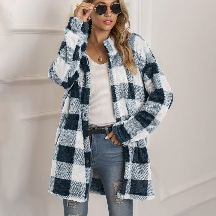Mila gilet femme en maille à motif classique et élégant