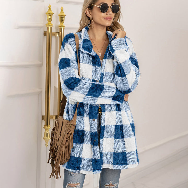 Mila gilet femme en maille à motif classique et élégant