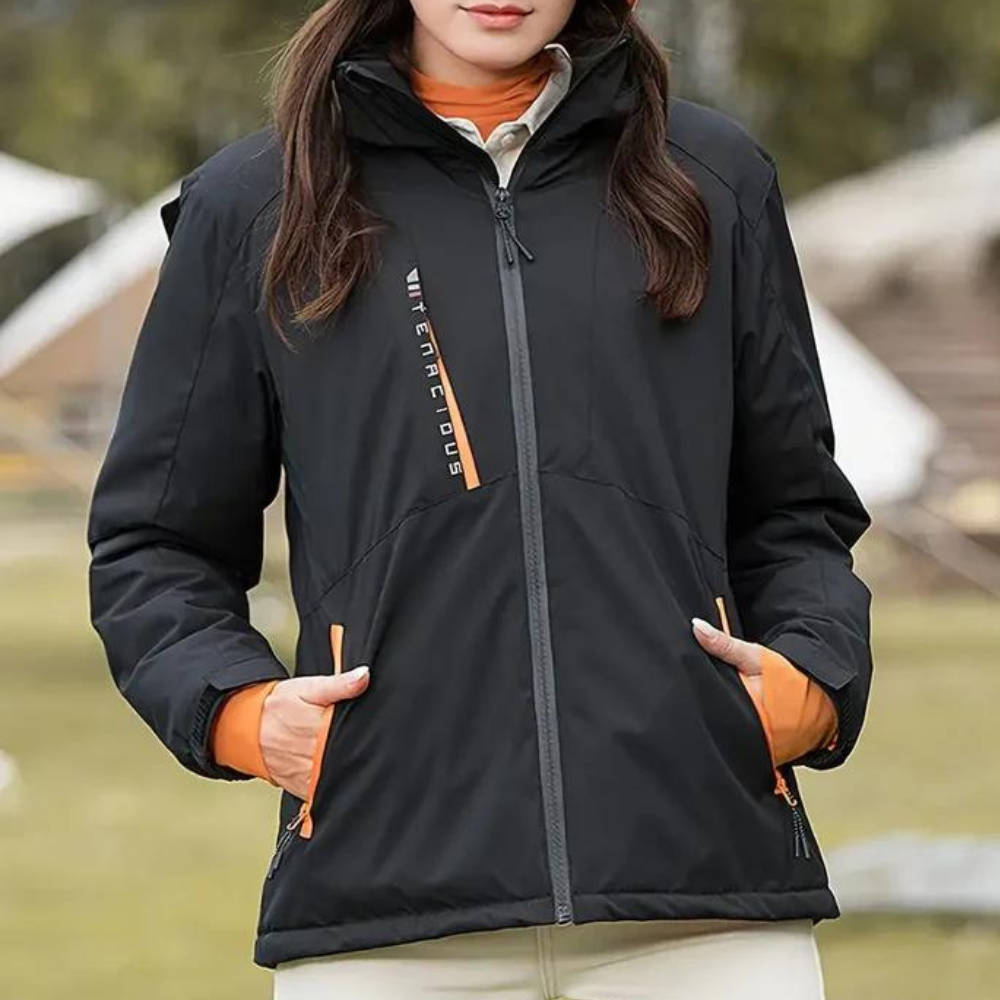 Gweneth – Veste Confortable avec Capuche Élégante