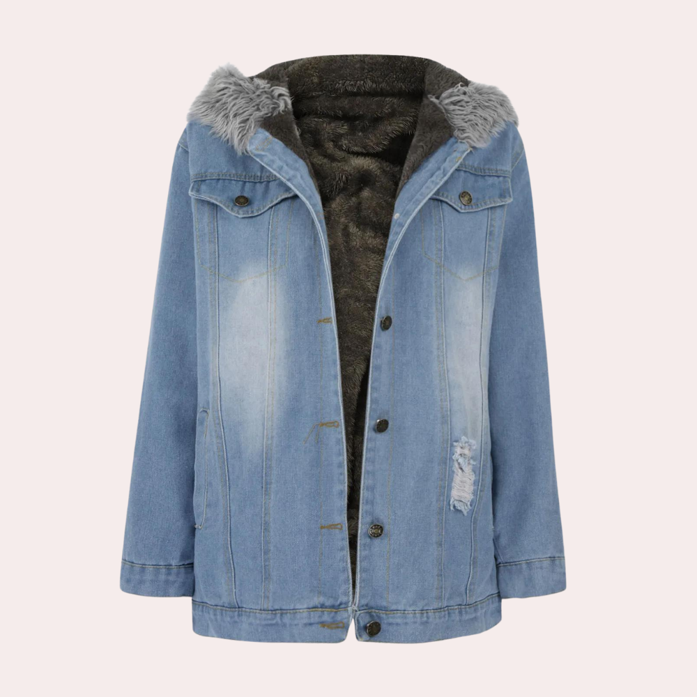 Monika – La Veste en Denim qui Redéfinit le Chic Moderne