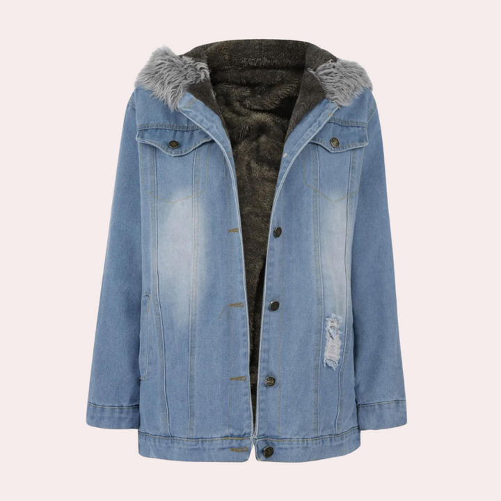 Monika – La Veste en Denim qui Redéfinit le Chic Moderne