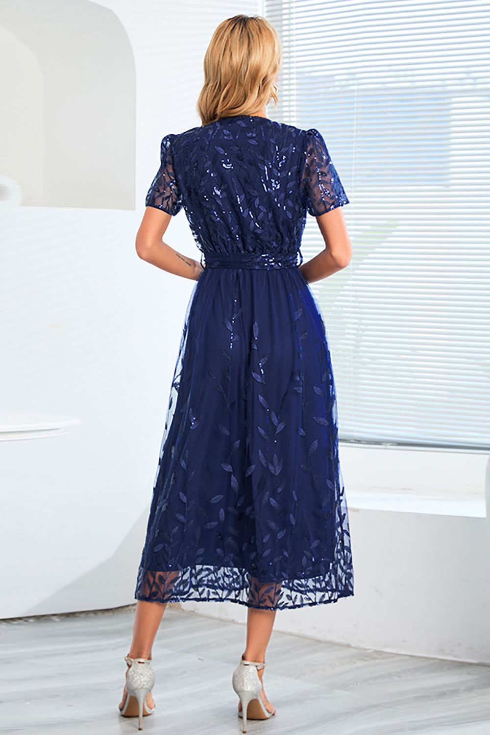 Robe Longue Été Formelle Mireille – Élégance et Confort