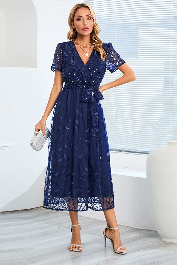 Robe Longue Été Formelle Mireille – Élégance et Confort