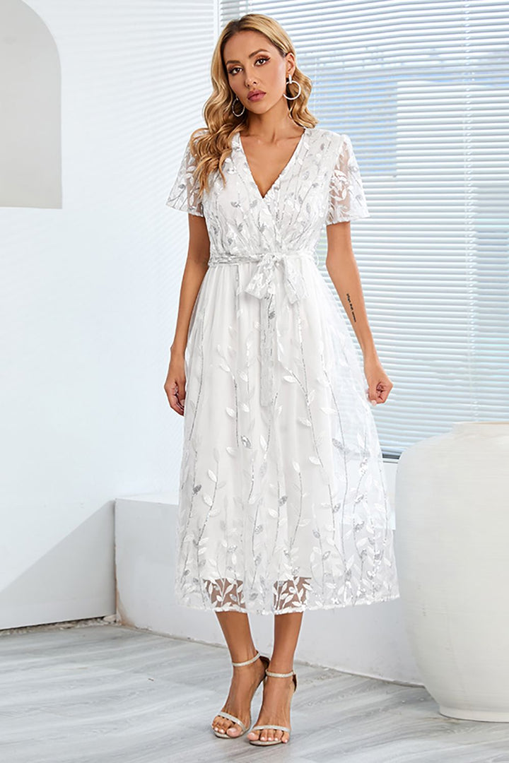 Robe Longue Été Formelle Mireille – Élégance et Confort