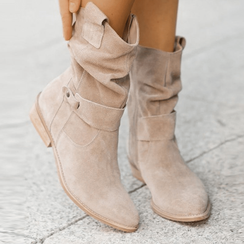 Caprina | Bottines Décontractées Femme | Fermeture Éclair - Looksy