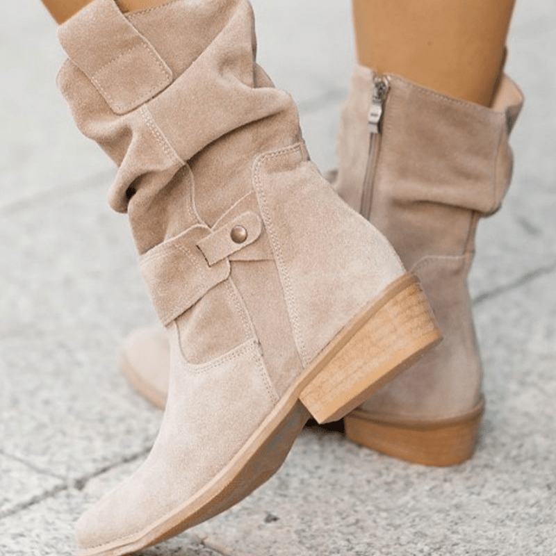 Caprina | Bottines Décontractées Femme | Fermeture Éclair - Looksy
