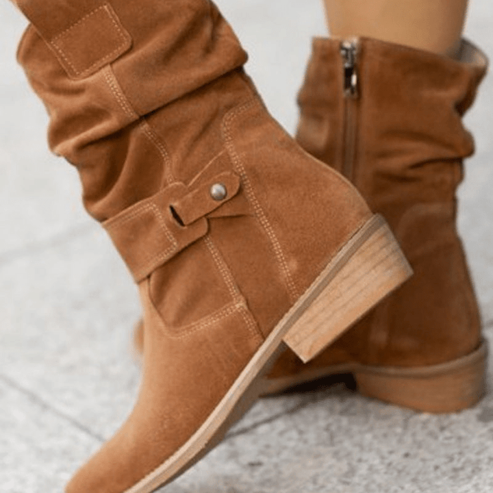 Caprina | Bottines Décontractées Femme | Fermeture Éclair - Looksy