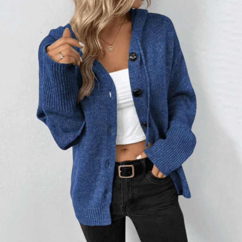 Christine | Gilet Douillet Femme | Boutonné - Looksy