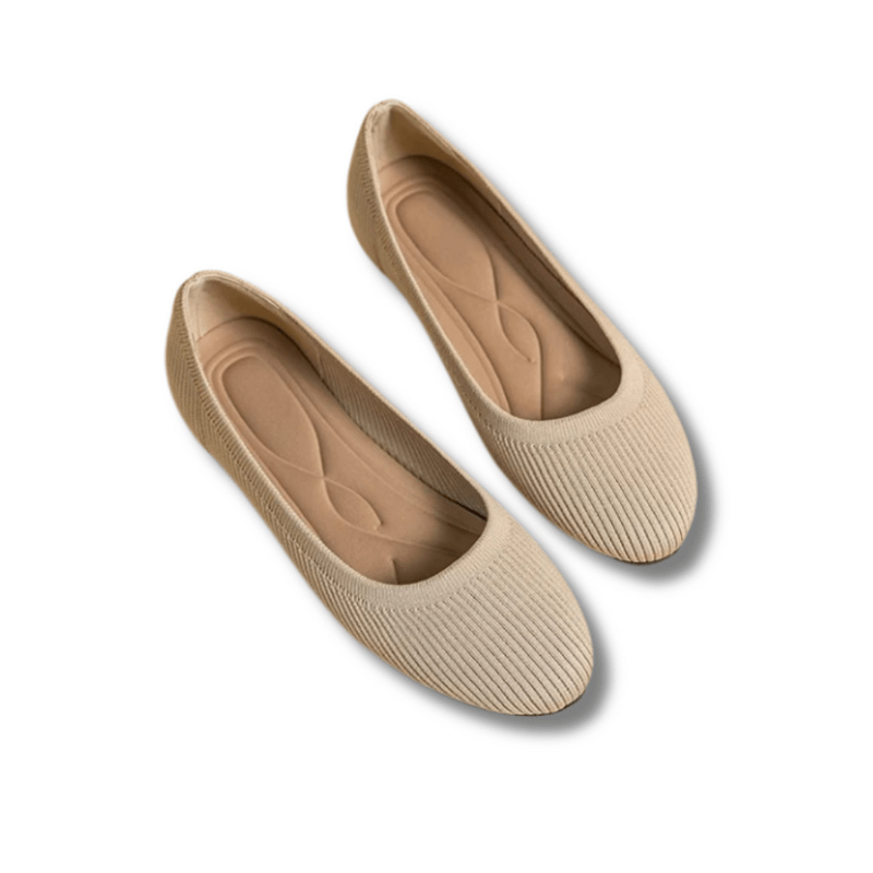 Clarisse | Chaussures En Maille Confortables Pour Femme | Plates - Looksy