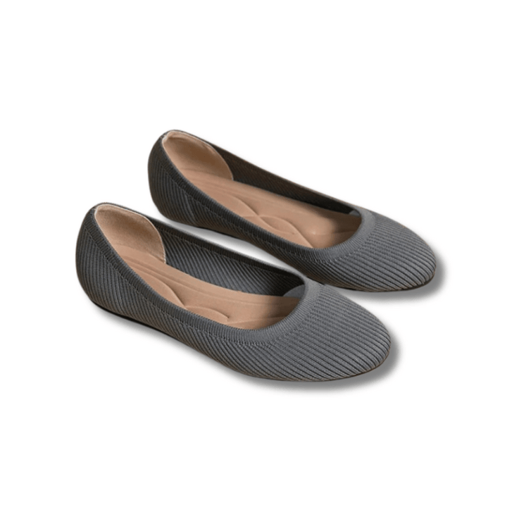 Clarisse | Chaussures En Maille Confortables Pour Femme | Plates - Looksy