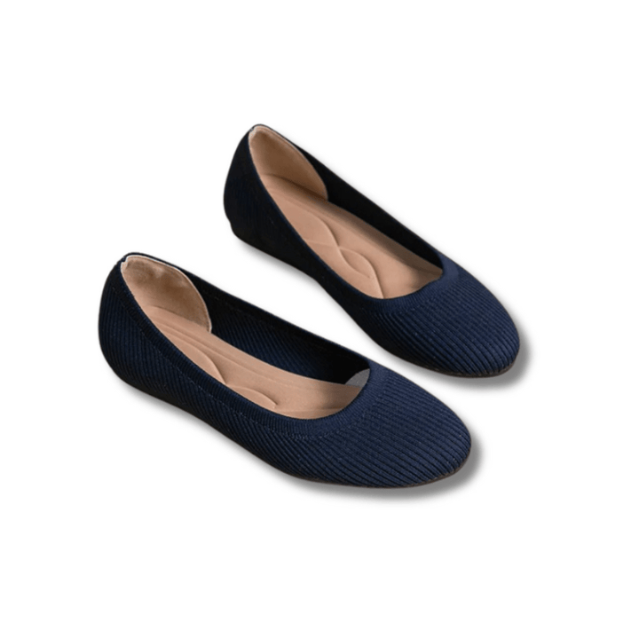 Clarisse | Chaussures En Maille Confortables Pour Femme | Plates - Looksy