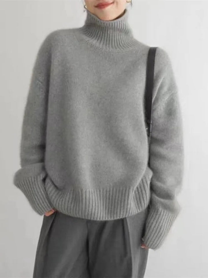 Pull Col Roulé Oversize – Édition Limitée | Chaleur & Élégance Assurées