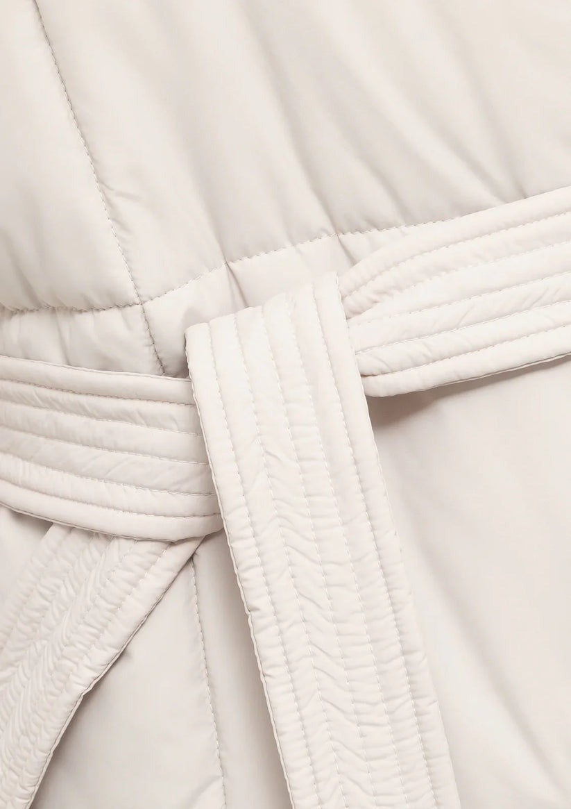 Doudoune Ceinturée Femme - Chaleur Élégante Hiver