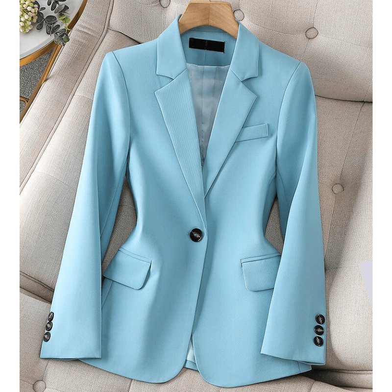 Demetra | Blazer Élégant Tailoré Pour Femme | Simple Boutonnage - Looksy