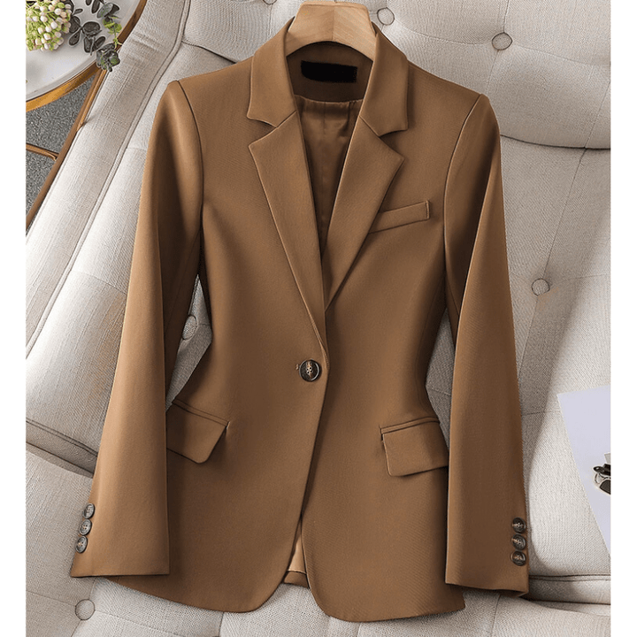 Demetra | Blazer Élégant Tailoré Pour Femme | Simple Boutonnage - Looksy