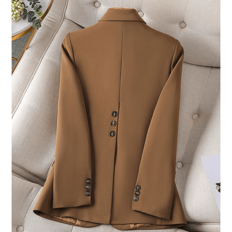 Demetra | Blazer Élégant Tailoré Pour Femme | Simple Boutonnage - Looksy