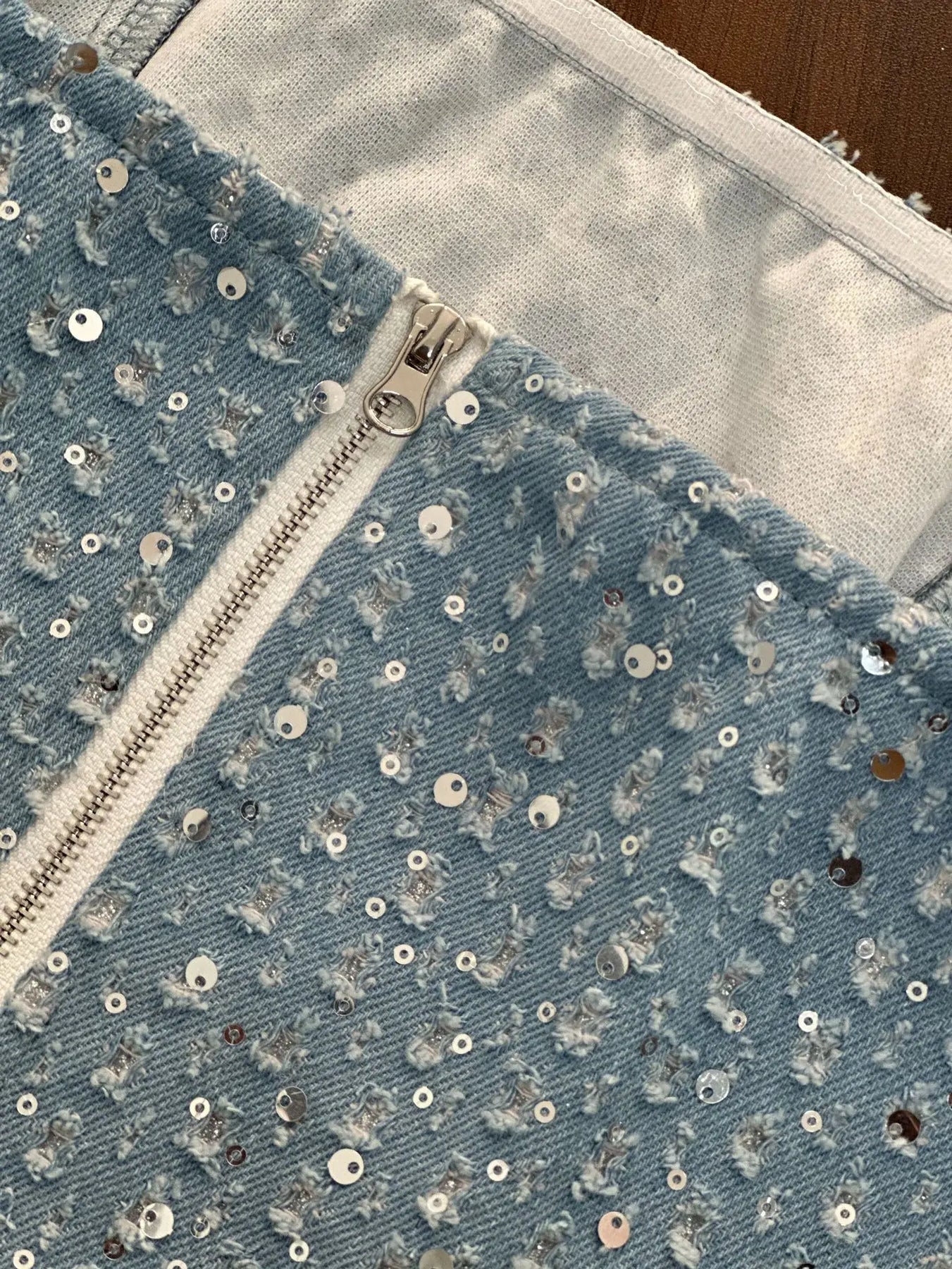 Josiane - Combinaison Bustier à Paillettes - Looksy