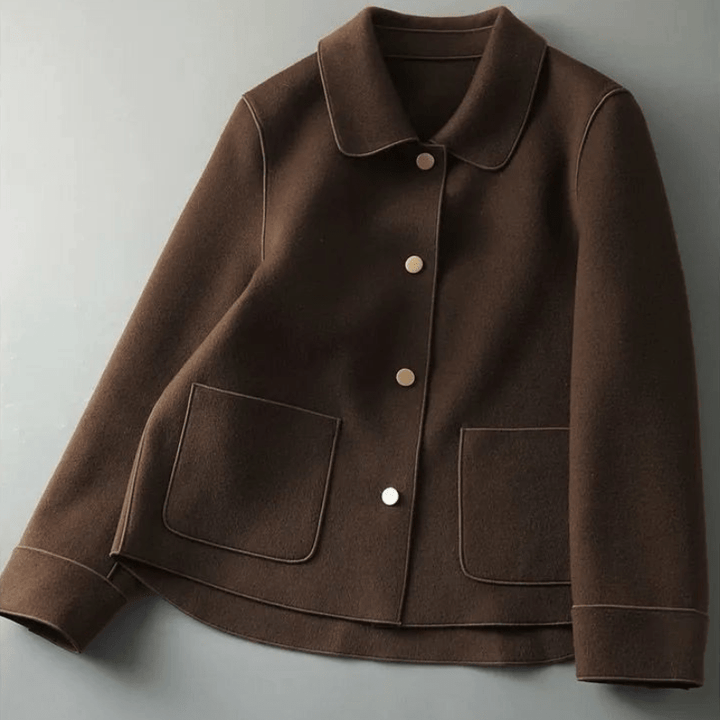Élora | Veste Élégante Boutonnée Femme | Chaleur d’Hiver - Looksy