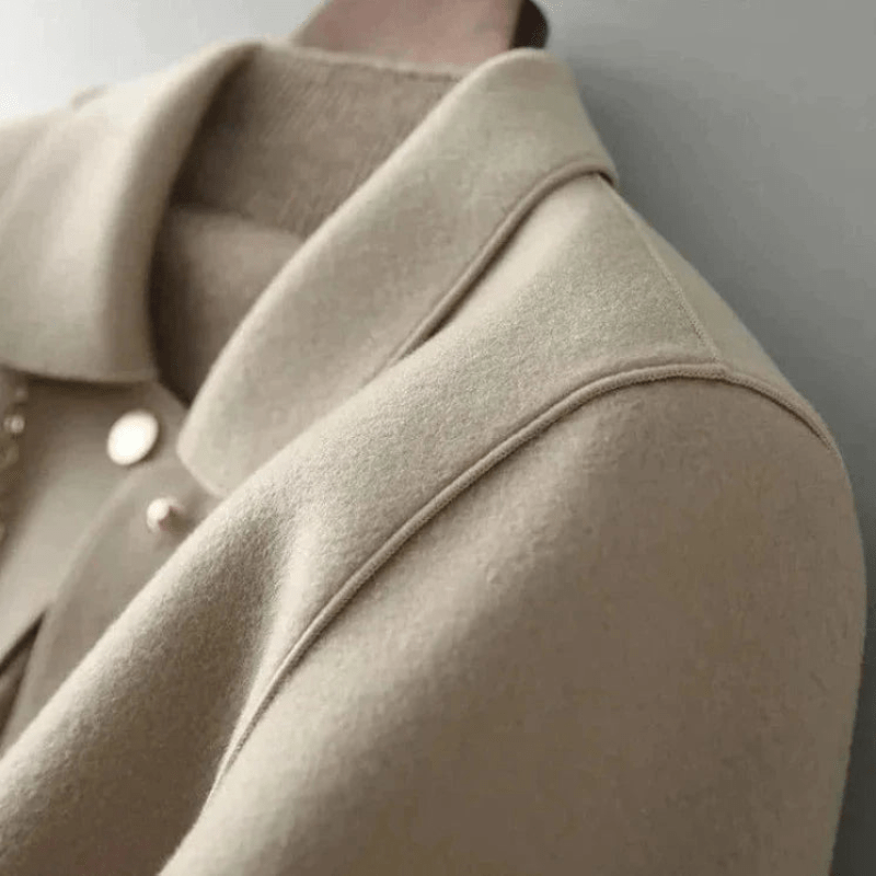 Élora | Veste Élégante Boutonnée Femme | Chaleur d’Hiver - Looksy