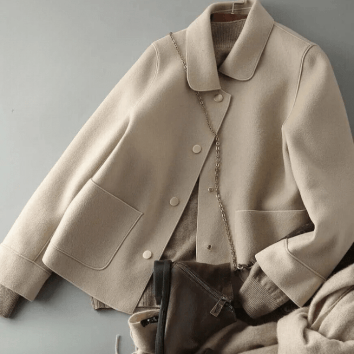 Élora | Veste Élégante Boutonnée Femme | Chaleur d’Hiver - Looksy