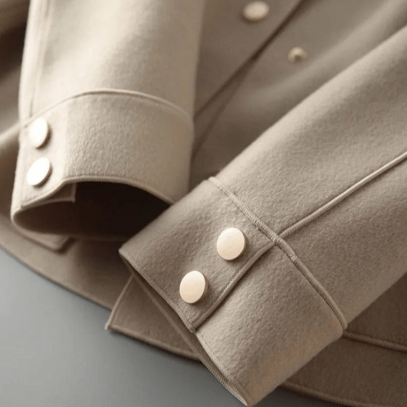 Élora | Veste Élégante Boutonnée Femme | Chaleur d’Hiver - Looksy