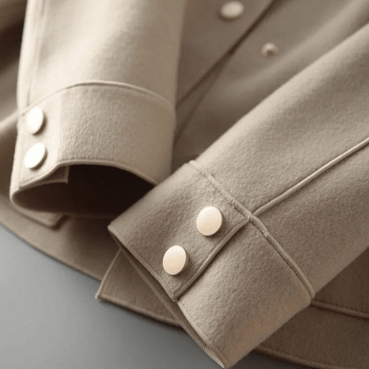 Élora | Veste Élégante Boutonnée Femme | Chaleur d’Hiver - Looksy
