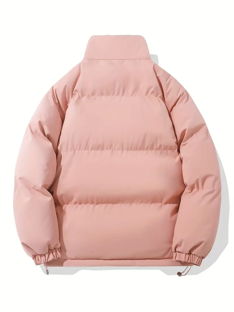 Doudoune Courte Matelassée Rose - Chaleur & Style Hivernal