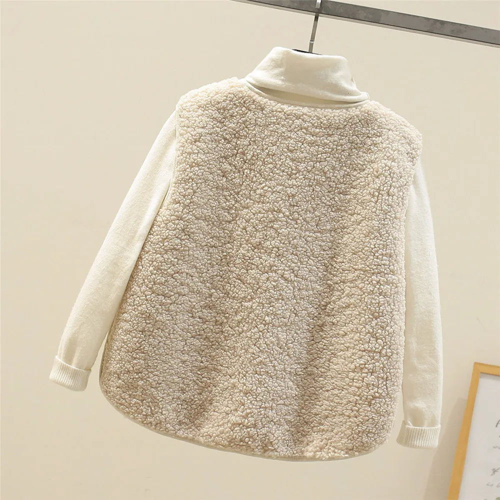 Gilet Mouton Doux | Chaleur Légère & Style Facile
