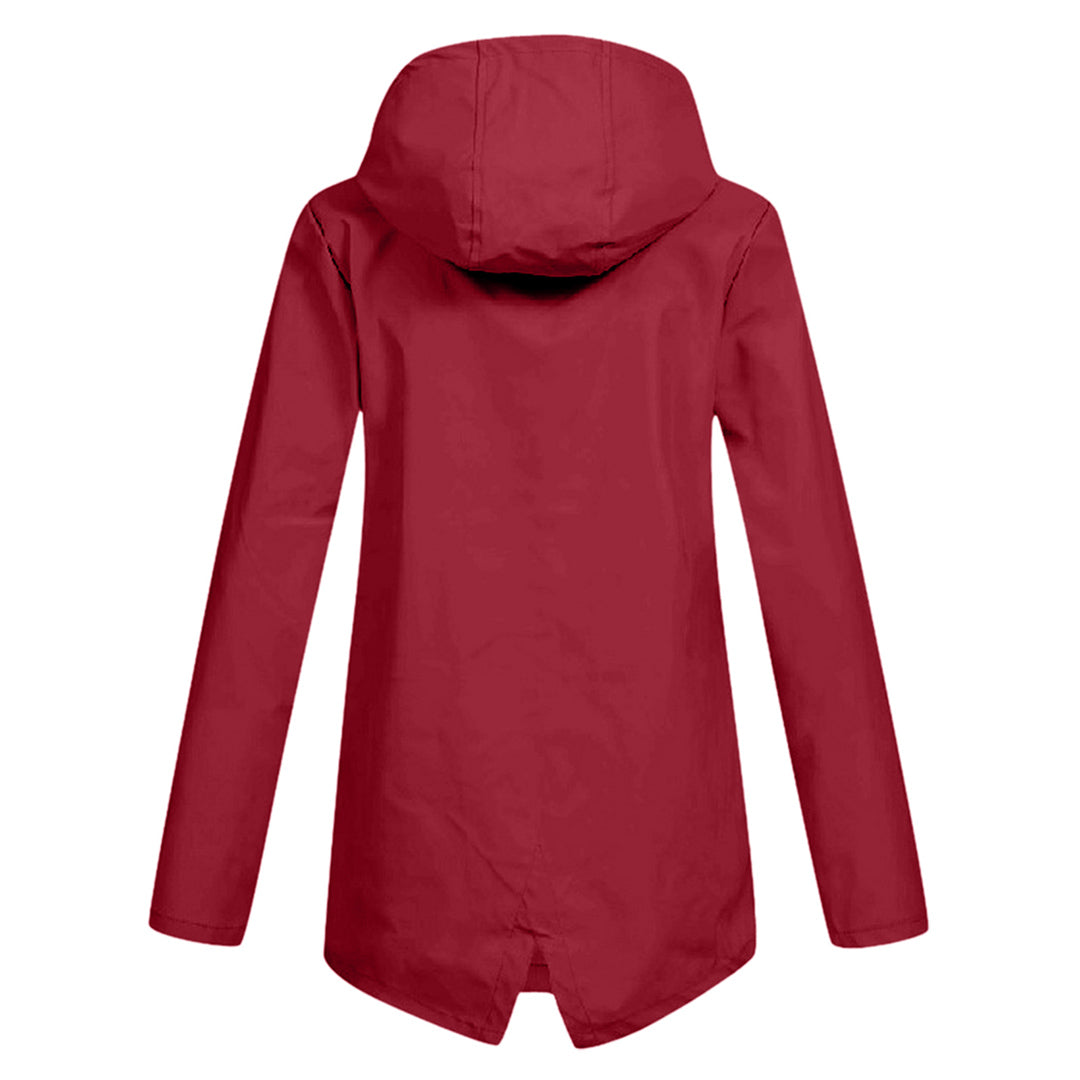 Francy manteau pluie femme long – élégant et déperlant