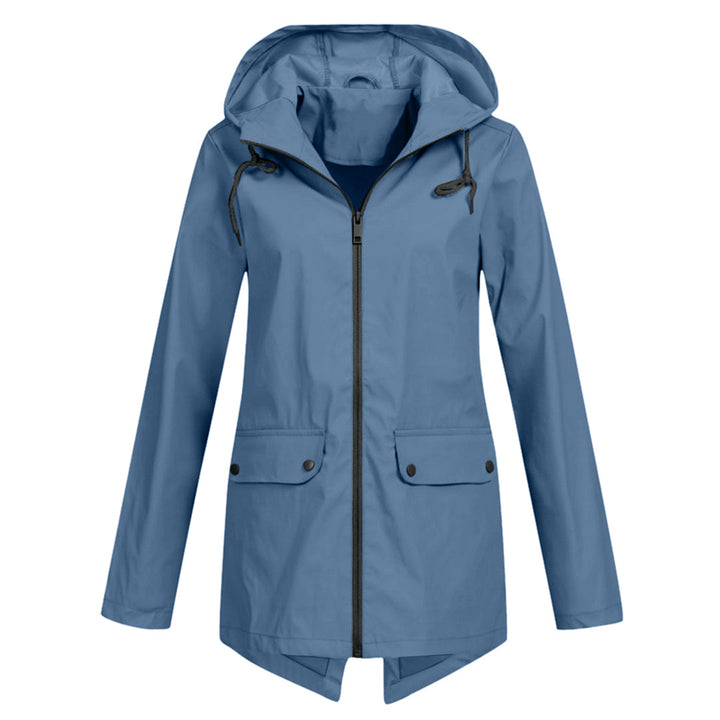 Francy manteau pluie femme long – élégant et déperlant