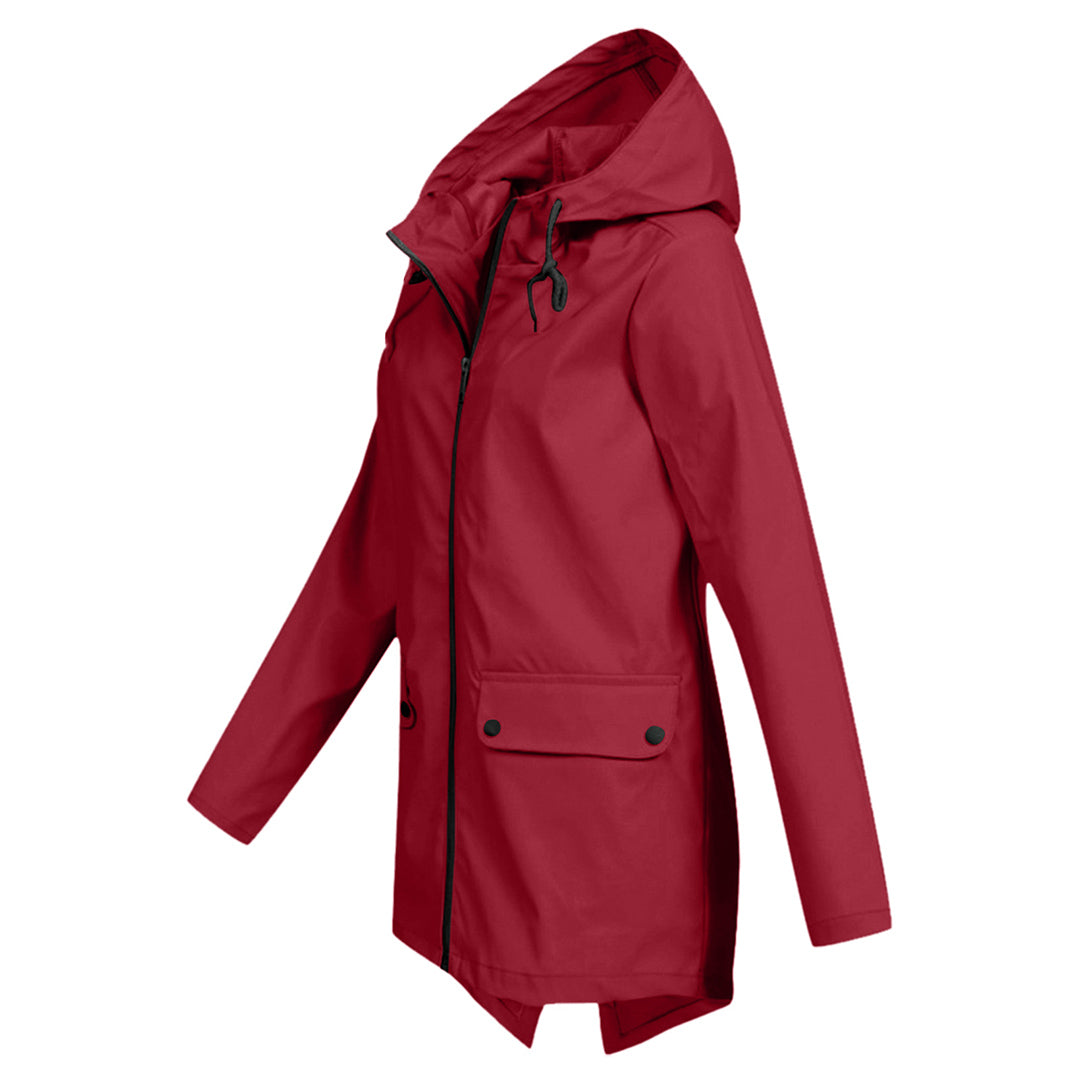 Francy manteau pluie femme long – élégant et déperlant