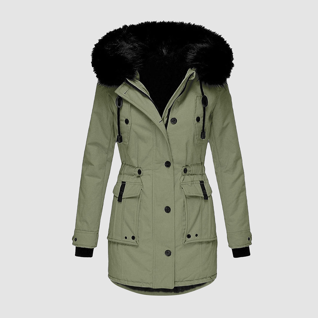 Isla manteau long hiver femme – chaleur, style et confort