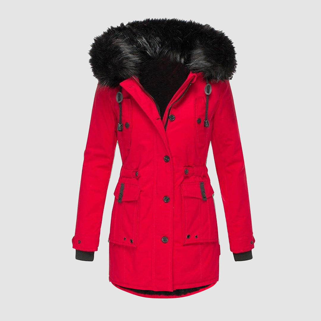 Isla manteau long hiver femme – chaleur, style et confort