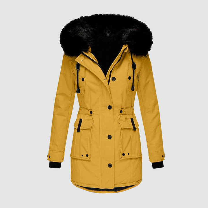 Isla manteau long hiver femme – chaleur, style et confort