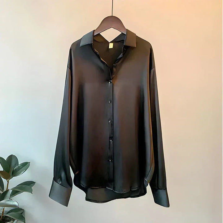 Chemise Luxe en Soie Élégante