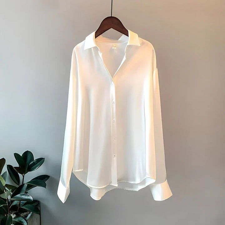 Chemise Luxe en Soie Élégante