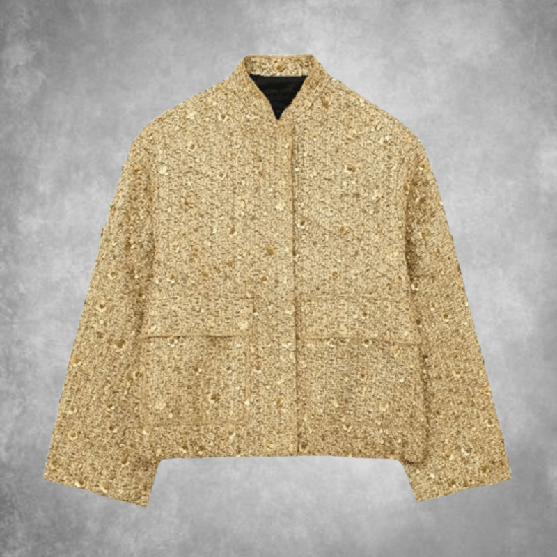 Gabrielle | Veste à Sequins Femme | Coupe Courte - Looksy
