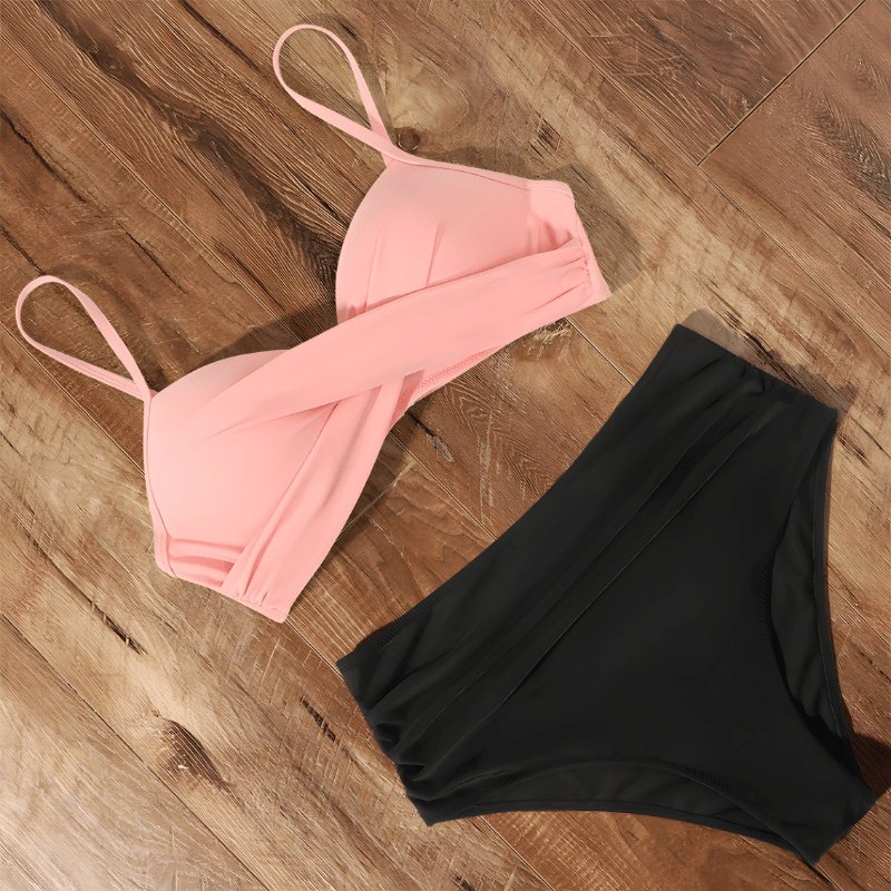 Gisela | Ensemble Bikini Élégant Taille Haute Pour Femme | Deux Pièces - Looksy