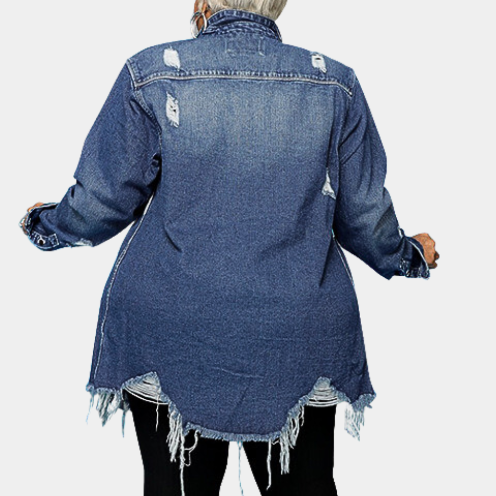JOAN – L’Indispensable Veste en Jean pour un Style Audacieux