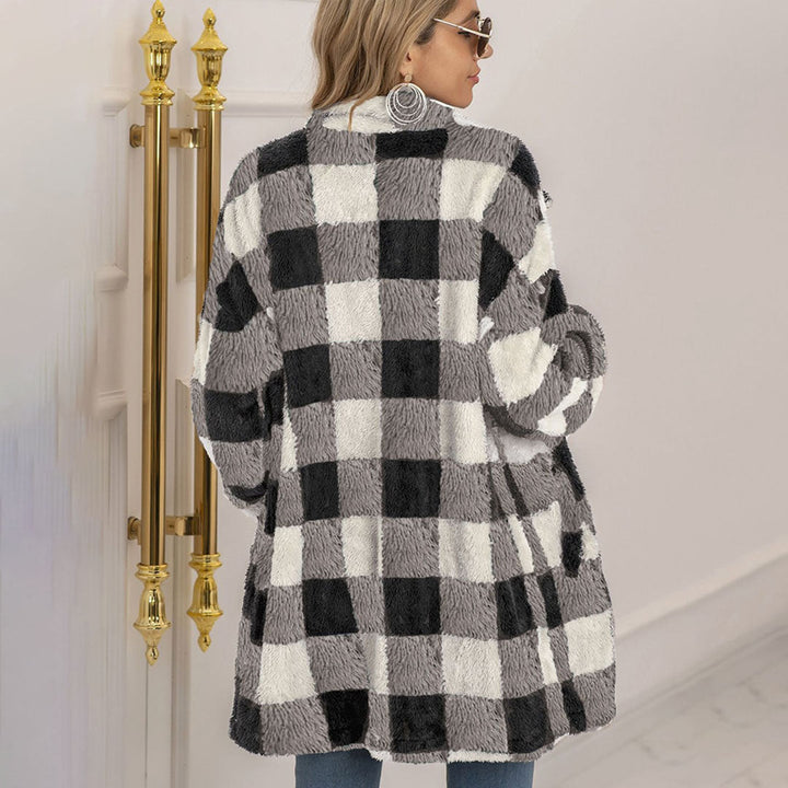 Mila gilet femme en maille à motif classique et élégant