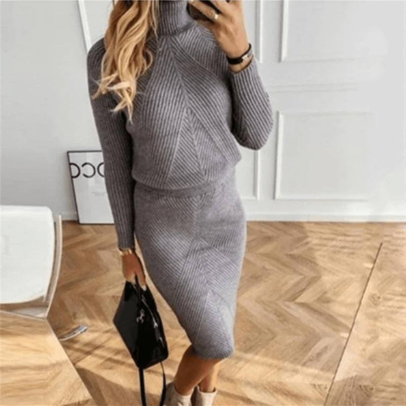Hermine | Ensemble En Tricot Douillet Pour Femme | Deux Pièces - Looksy